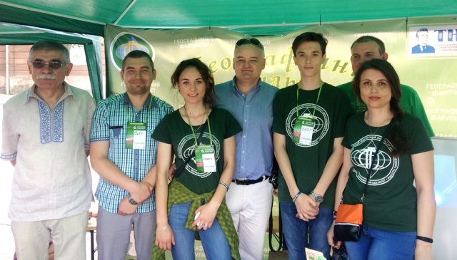  Команда географічного факультету на Наукових пікніках - 2018